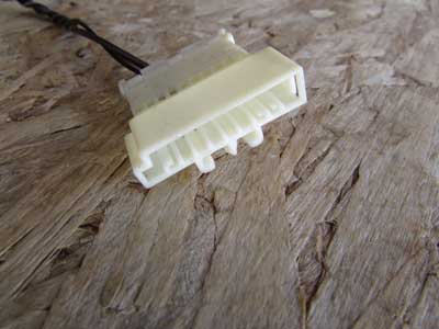 BMW 10 Pin White Connector w/ Pigtail 69059872